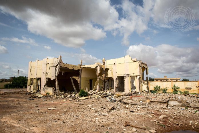Maison détruite Mali G5